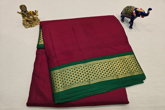 Nine yards silk sarees PSAC0901212 - Parisera