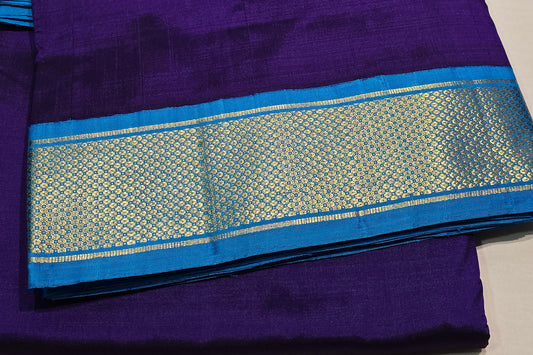 Nine Yards Silk Saree Shreenivas Silks PSSR014379 - Parisera