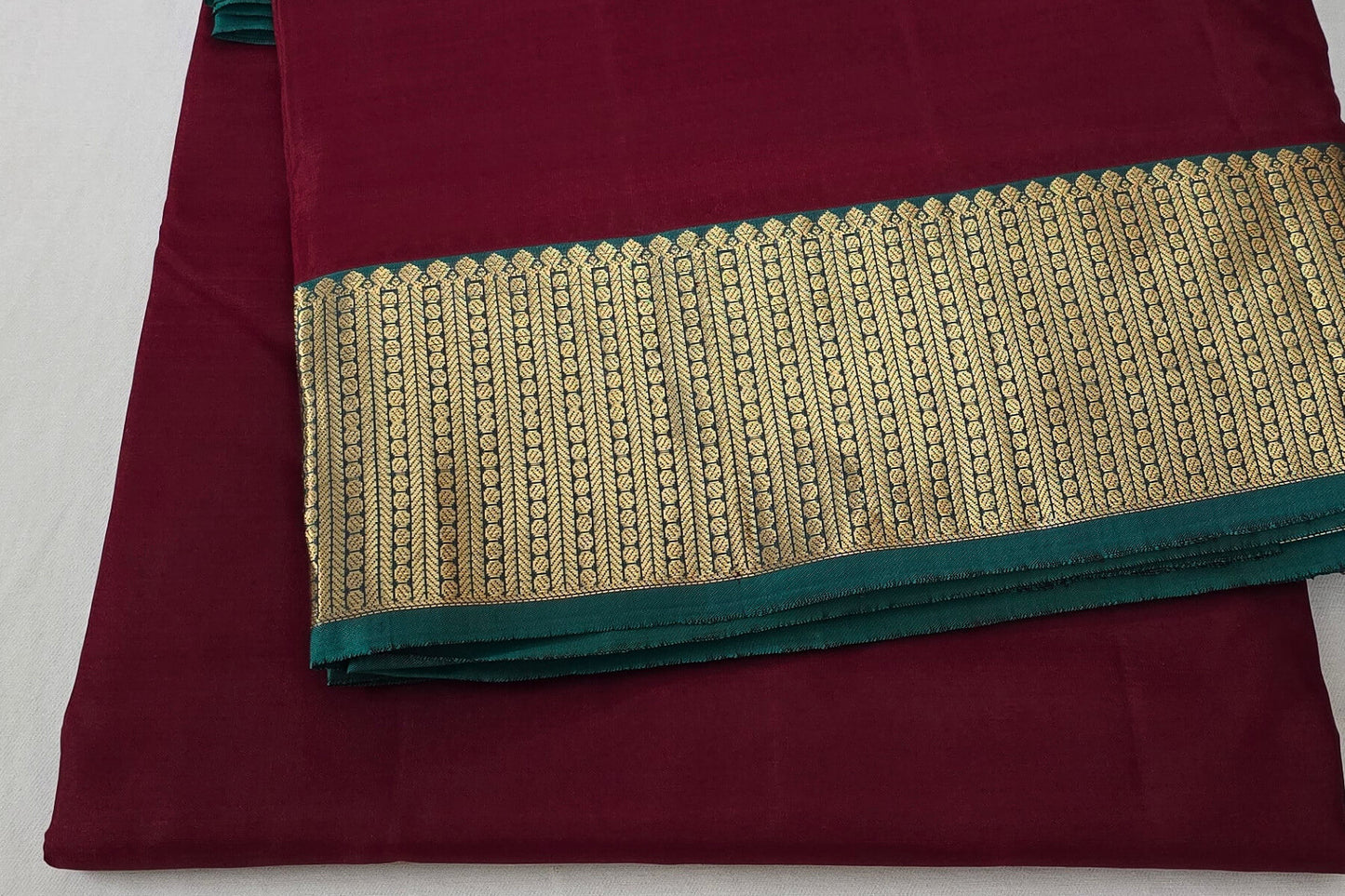 Nine And A Half Yards Silk Saree by A Silk Weave PSAC0901529