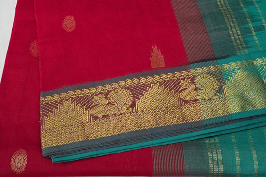 Semi Silk Cotton Saree by Shreenivas Silks PSSR015341