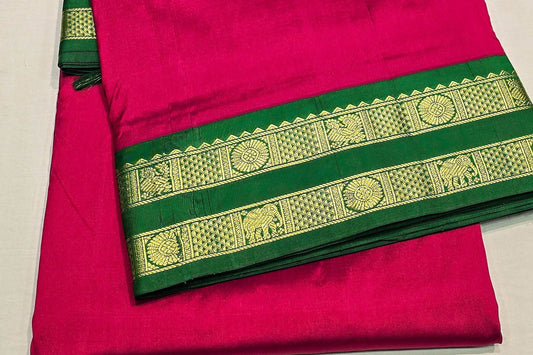 Ten yards silk saree by Shreenivas silks and sarees PSSR015449