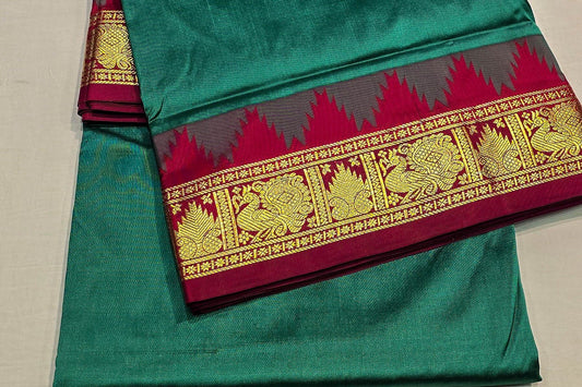 Ten yards silk saree by Shreenivas silks and sarees PSSR015456
