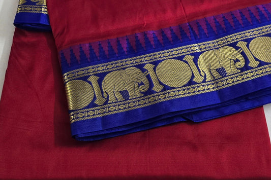 Ten yards silk saree by Shreenivas silks and sarees PSSR015567