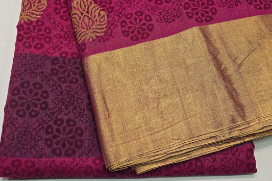 Kora Silk Cotton Saree by Shreenivas Silks PSSR015685