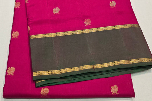 Nine and a half yards silk saree by A Silk weave PSAC0901555