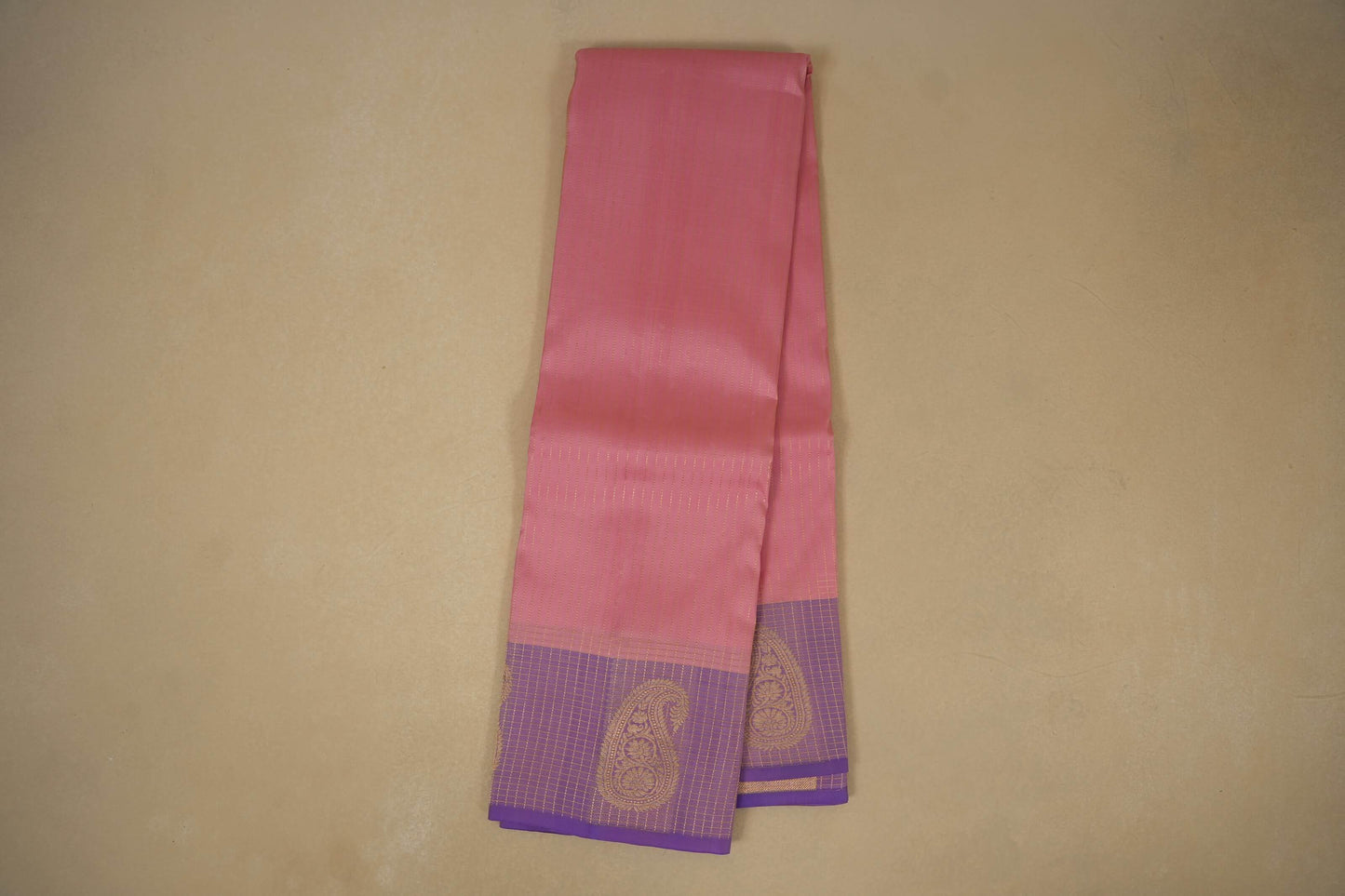 Baby Pink Light weight Kanjivaram Silk Saree by Shreenivas Silks PSSR017771