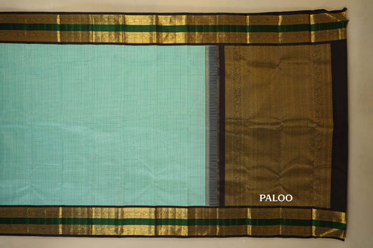 vintage kanjivaram silk saree paloo