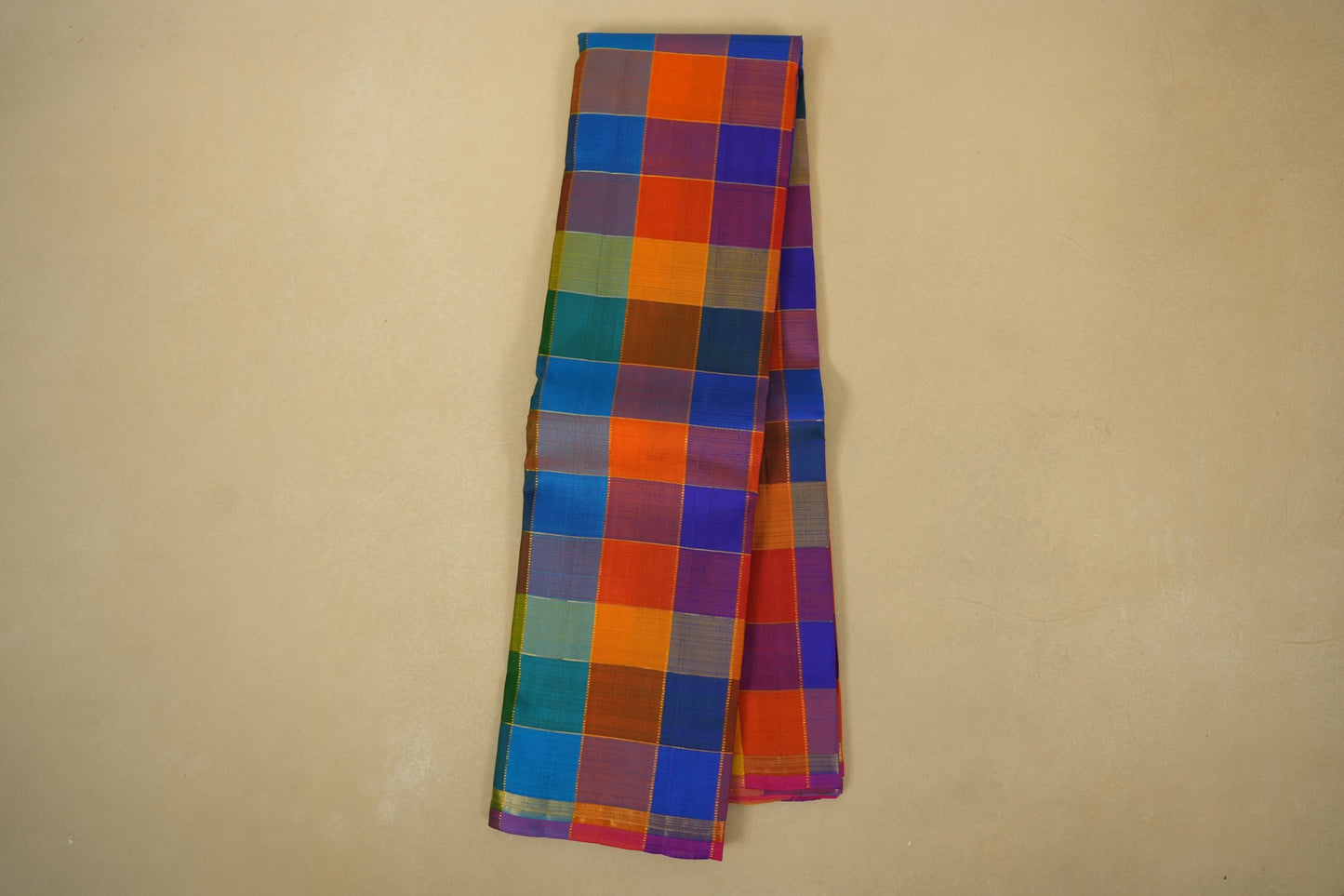 Borderless vintage kanjivaram silk saree