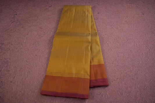 Plain kanchipuram silk saree