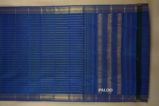 vintage kanjivaram silk saree paloo