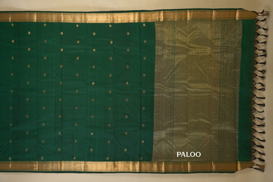 light weight kanchipuram silk saree paloo