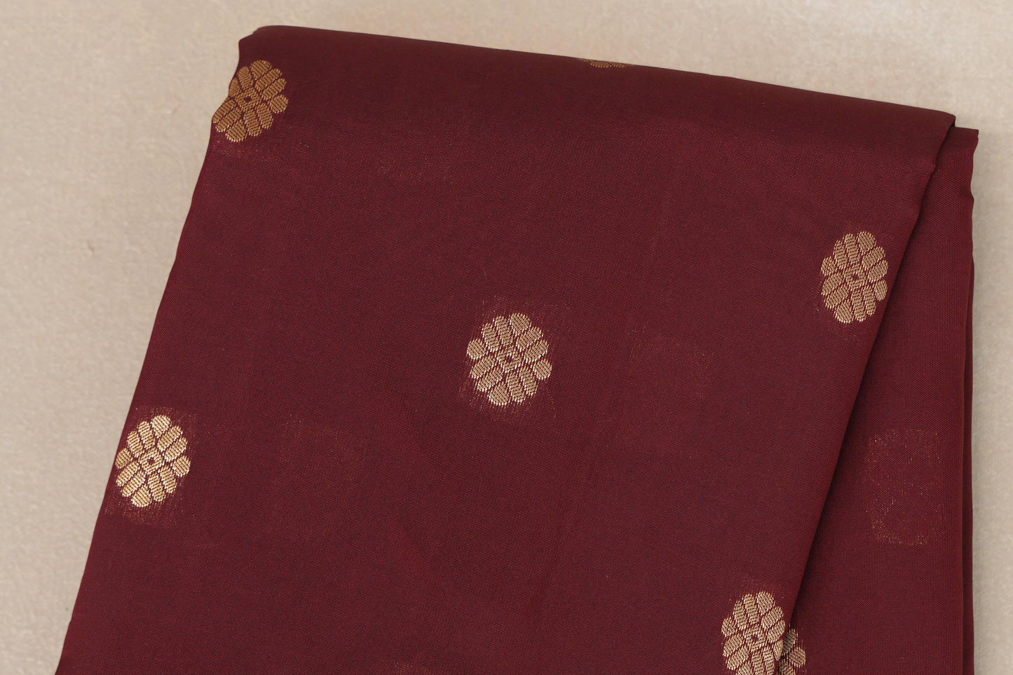 Deep Maroon Light Weight Kanjivaram Silk Saree by Shreenivas Silks PSSR018950