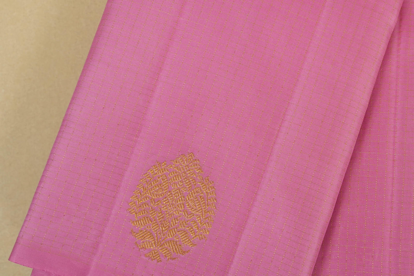 Pink Kanjivaram Silk Saree body