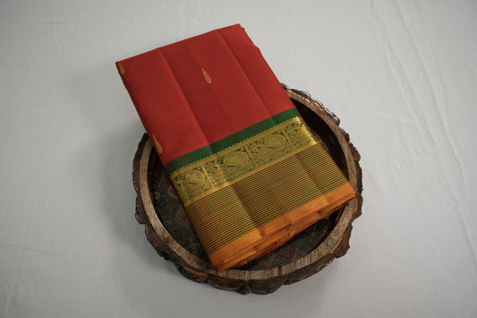 Bridal kanchipuram silk saree