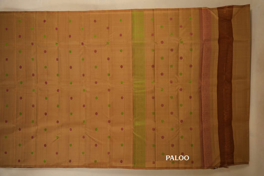 vintage kanjivaram silk saree paloo