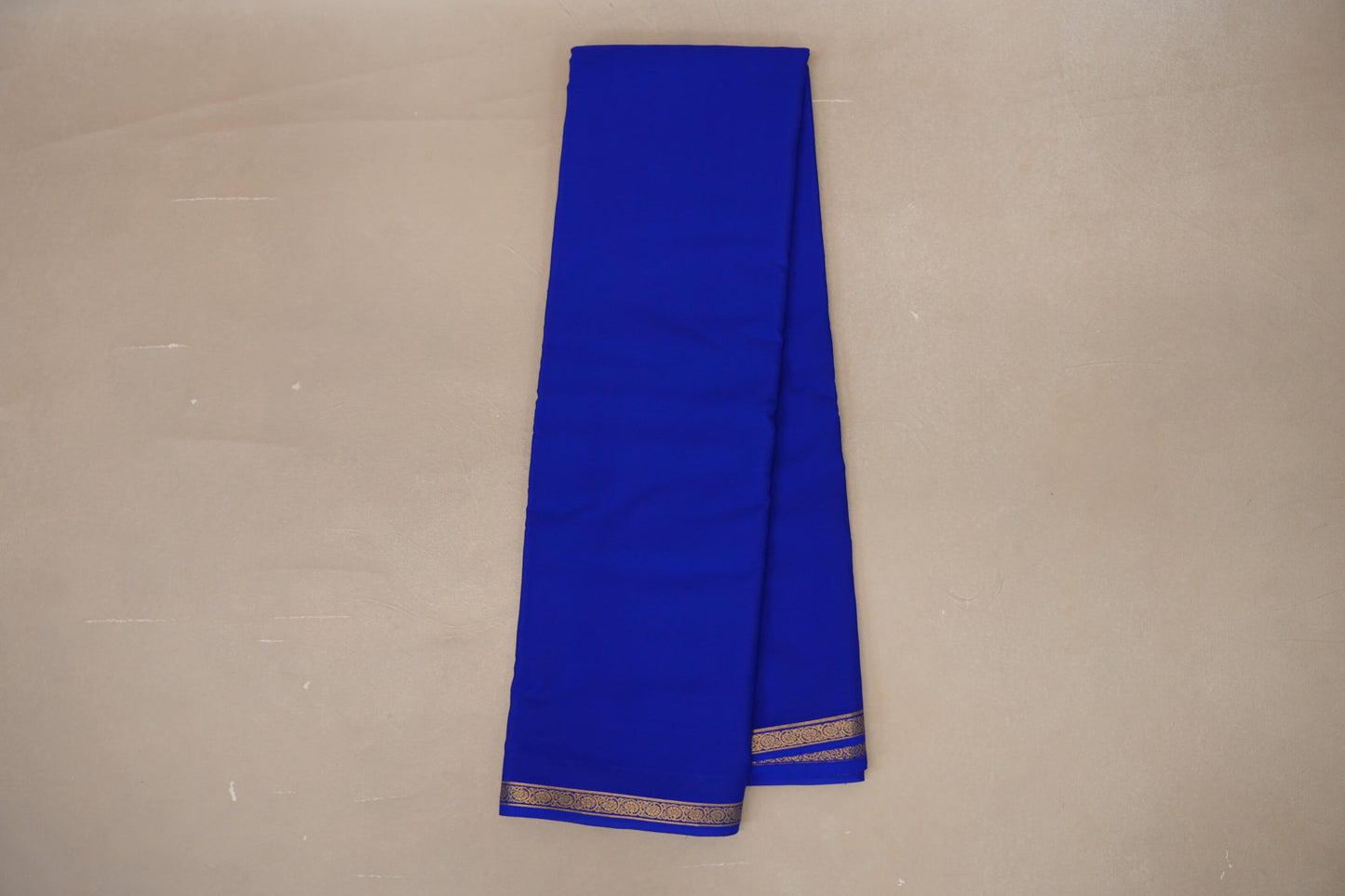 Royal Blue Mysore Silk Saree PSSR018991