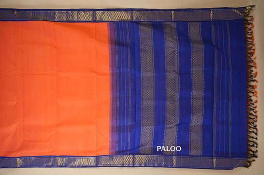 ten yards madisar silk saree paloo