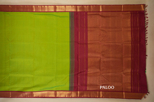 ten yards madisar silk saree paloo