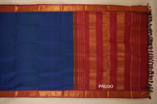 ten yards madisar silk saree paloo