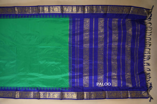 ten yards madisar silk saree paloo