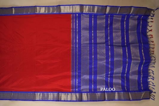 ten yards madisar silk saree paloo