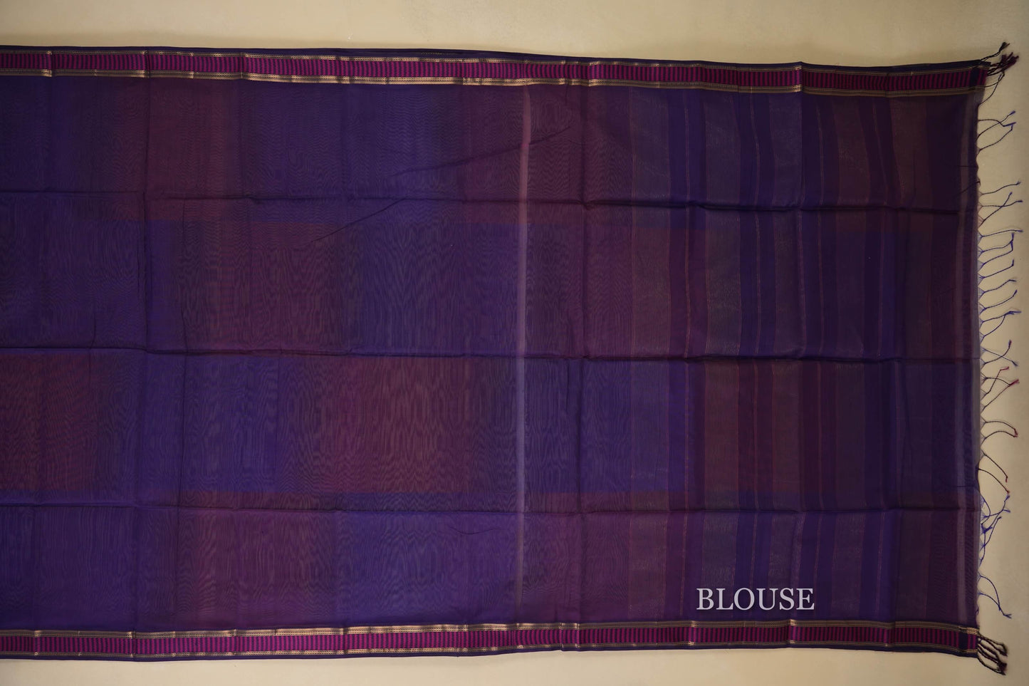 Multi Color Maheshwari Silk Cotton Saree by Shreenivas Silks PSSR018025 - Parisera