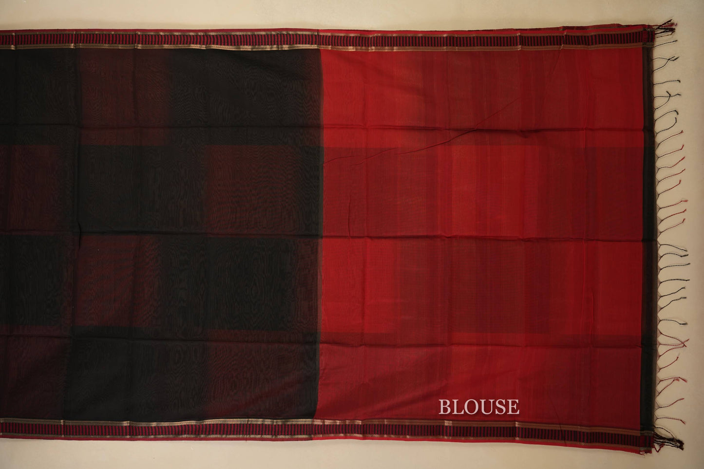 Multi Color Maheshwari Silk Cotton Saree by Shreenivas Silks PSSR018028 - Parisera