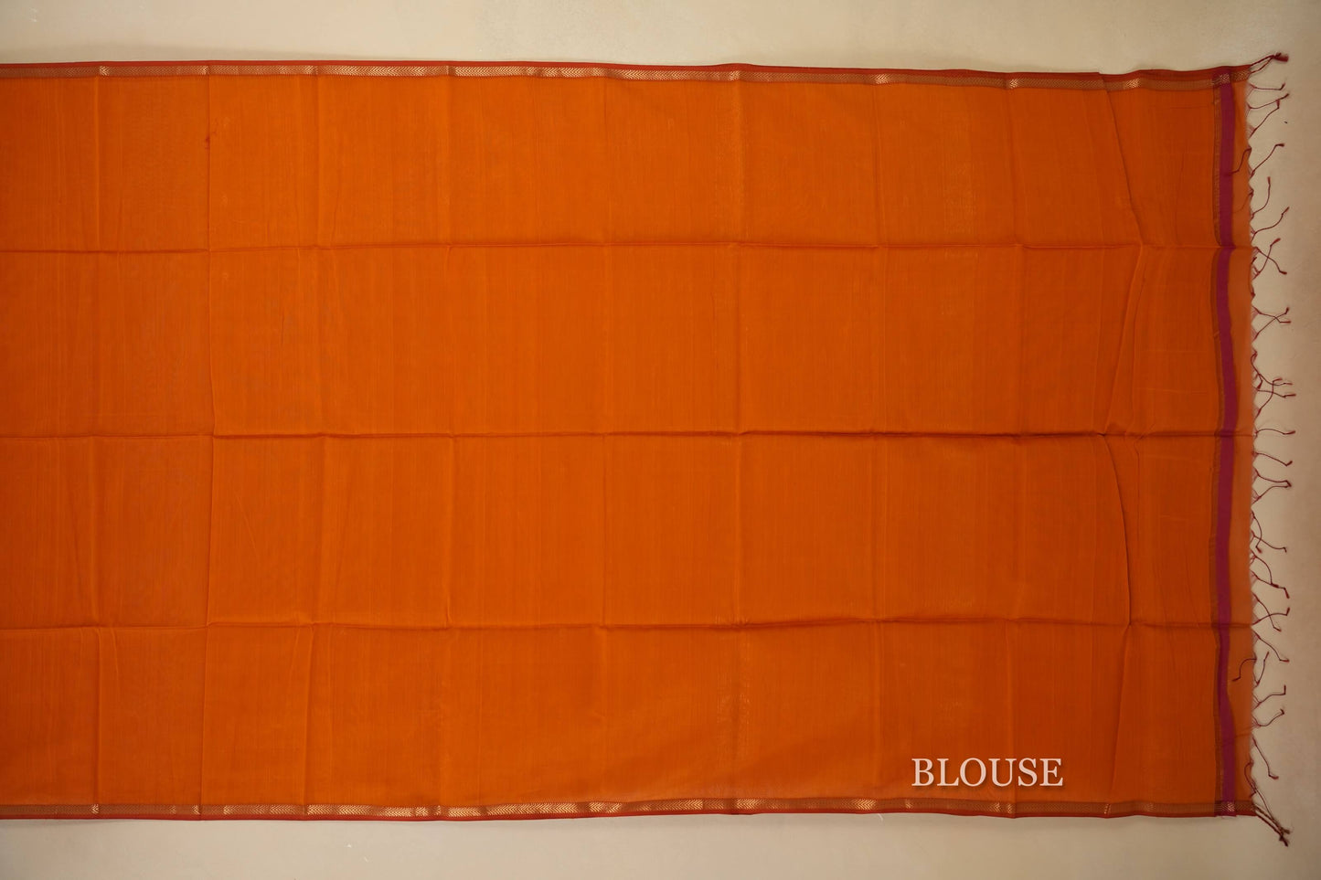 Mustard Maheshwari Silk Cotton Saree by Shreenivas Silks PSSR018035