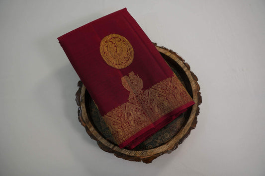 Bridal kanchipuram silk saree