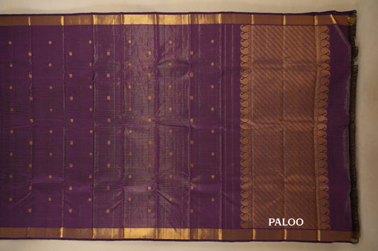 Vintage Kanjivaram Silk Saree paloo
