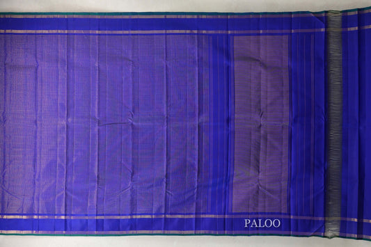 Royal Blue Vintage Kanjivaram Silk Saree by Shreenivas Silks PSSR0110212