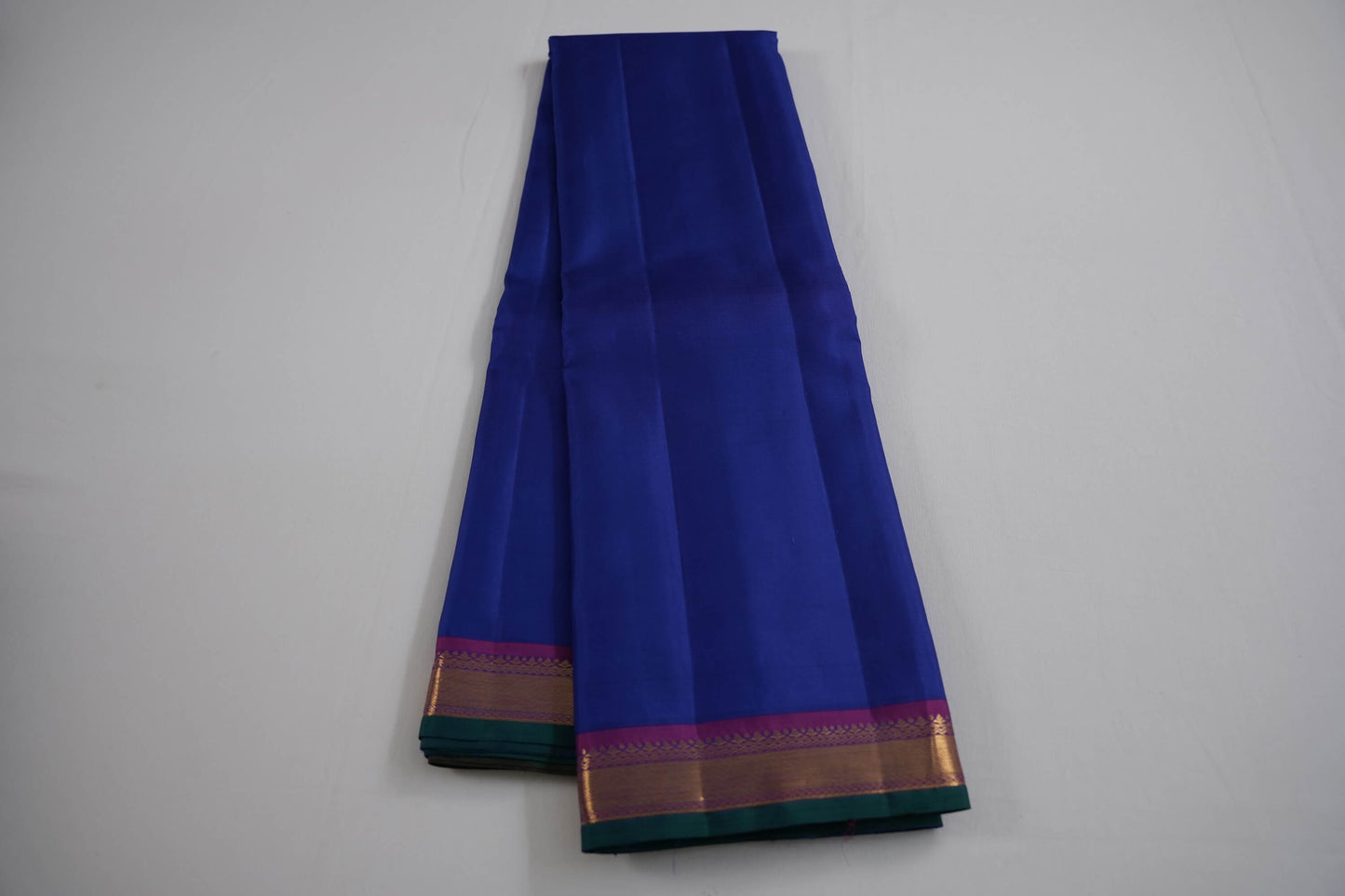 Plain kanchipuram silk saree