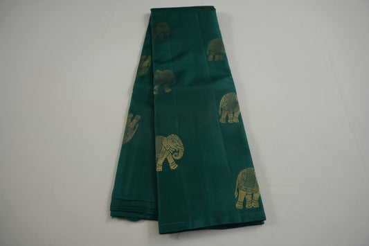 Borderless light weight kanchipuram silk saree