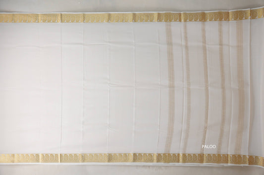 Cream Mysore Silk Saree by Shreenivas Silks PSSR019213