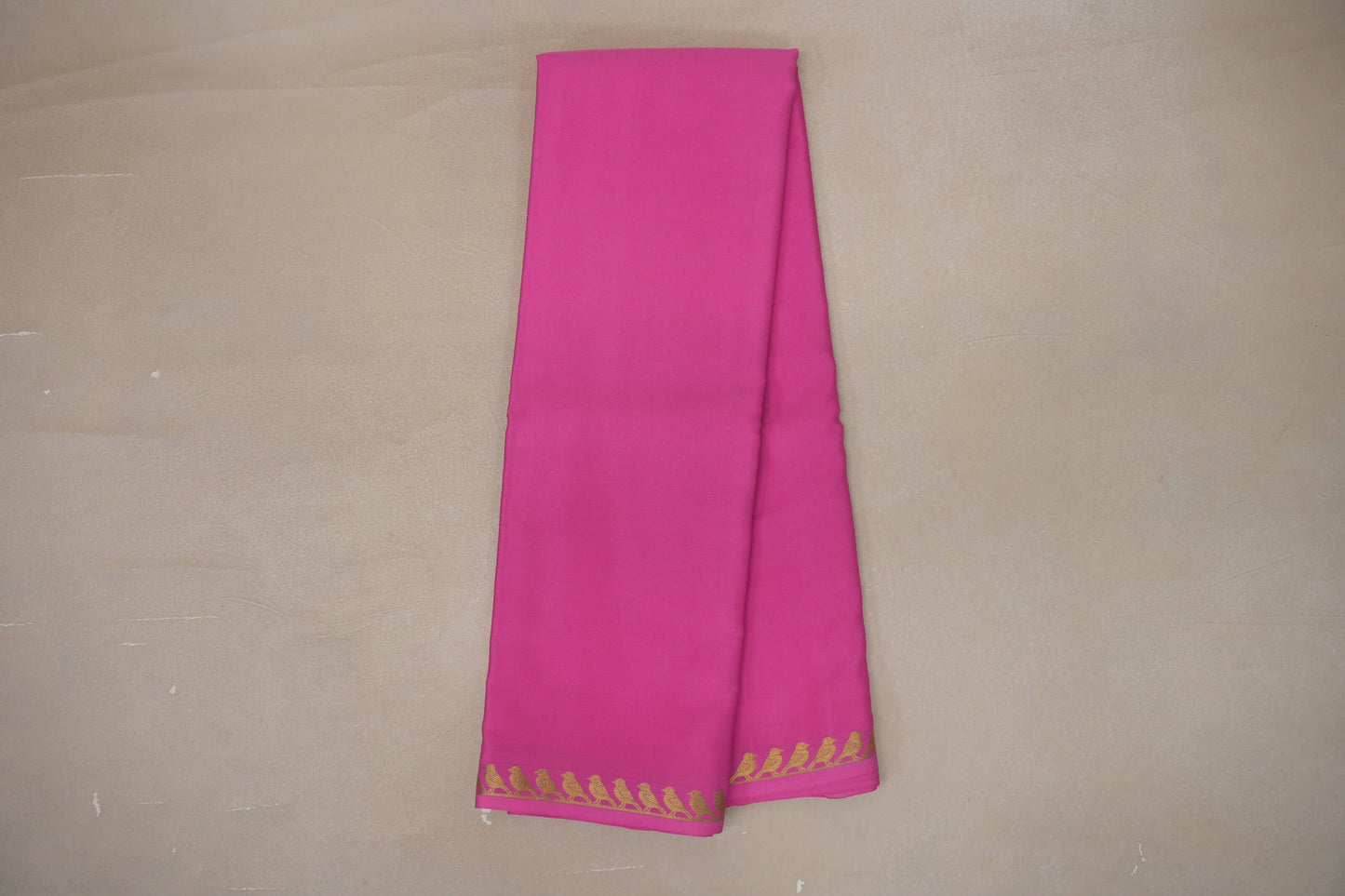 Rose Pink Mysore Silk Saree by Shreenivas Silks PSSR019214