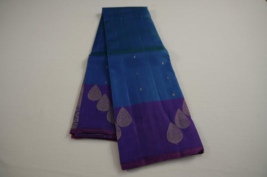 Bridal light weight kanchipuram silk saree