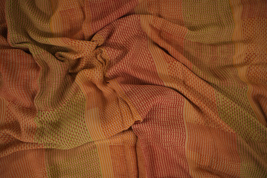 Multi Color Chiffon saree body