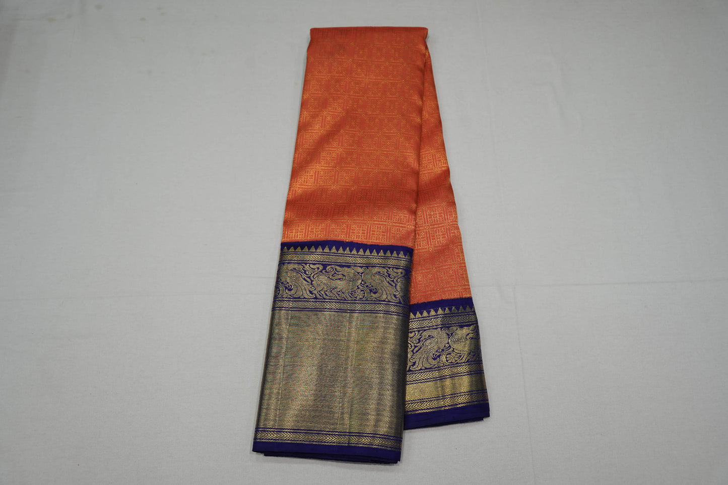 Bridal kanchipuram silk saree