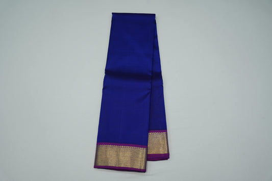 Plain vintage kanchipuram silk saree