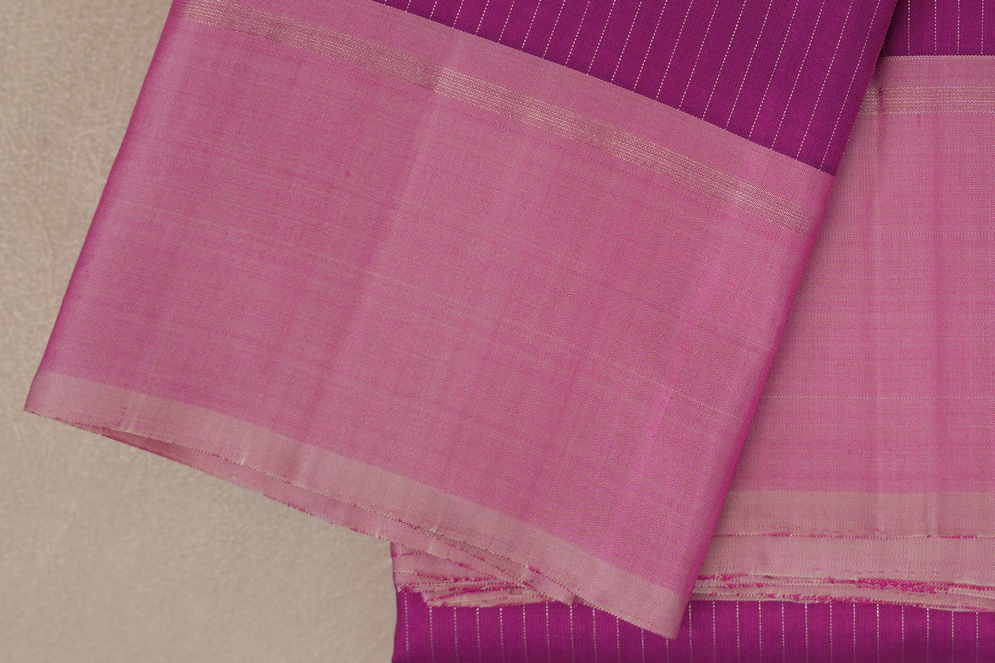 Bright Magenta Vintage Kanjivaram Silk Saree by Shreenivas Silks PSSR019421