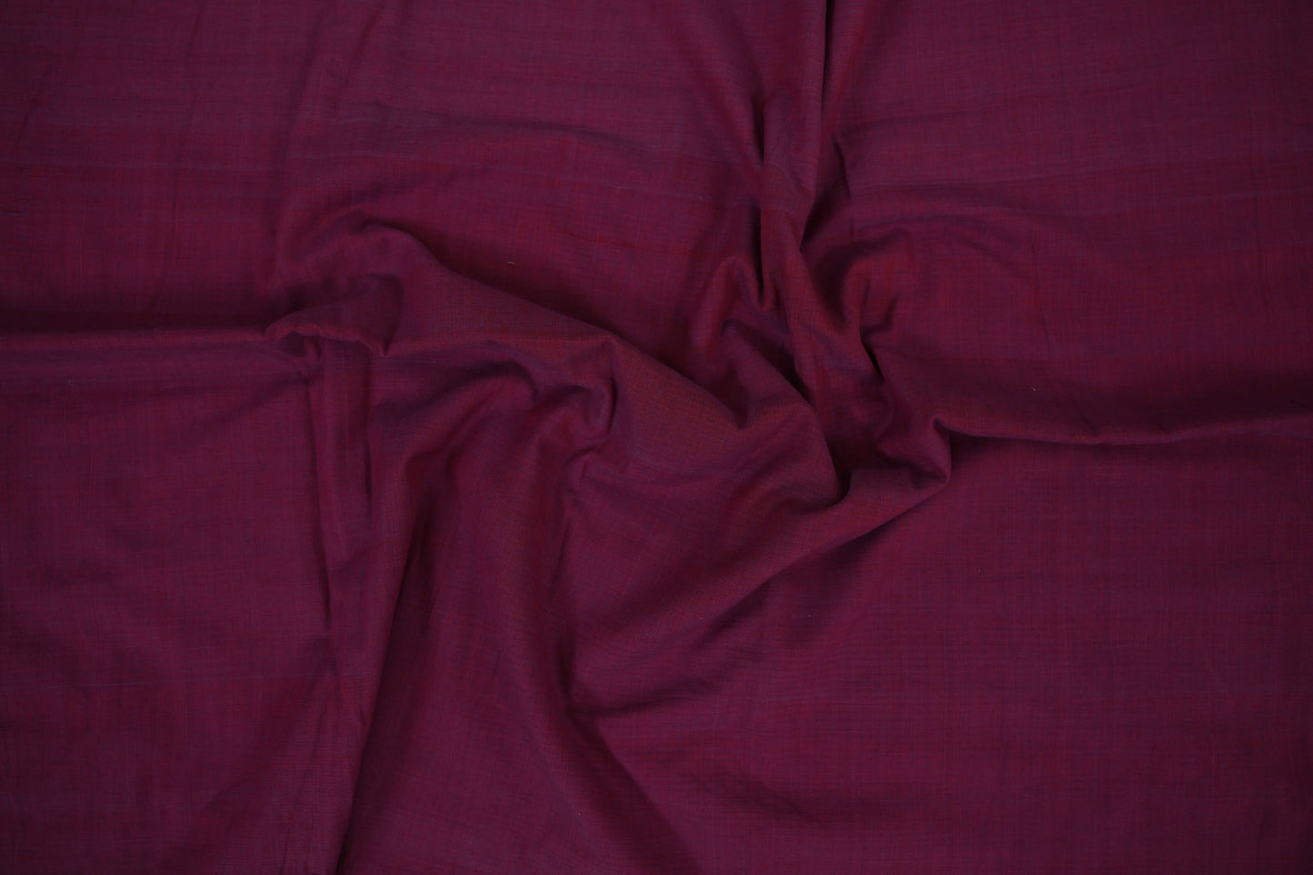 Purple with Mustard Borders Ikat Cotton Saree Zoom