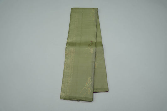 Borderless vintage kanchipuram silk saree