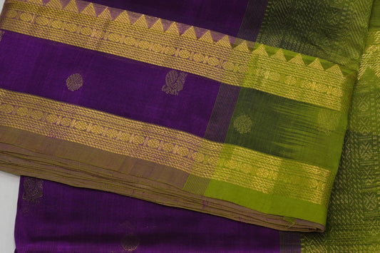 Online nine and half yards silk cotton saree
