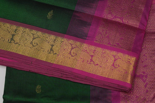 Online nine and half yards silk cotton saree