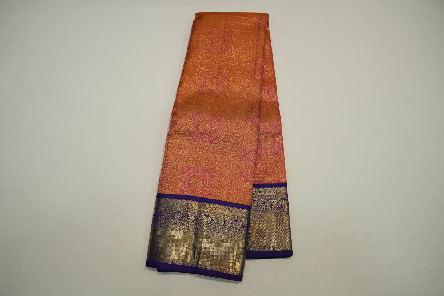 Brocade vintage kanchipuram silk saree