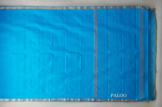 Sky Blue Light Weight Kanchipuram Silk Saree by Shreenivas Silks PSSR019634
