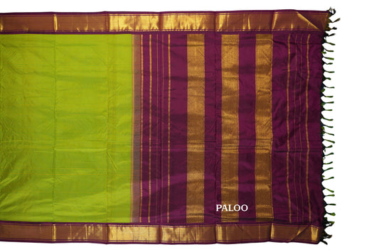 ten yards madisar silk saree paloo