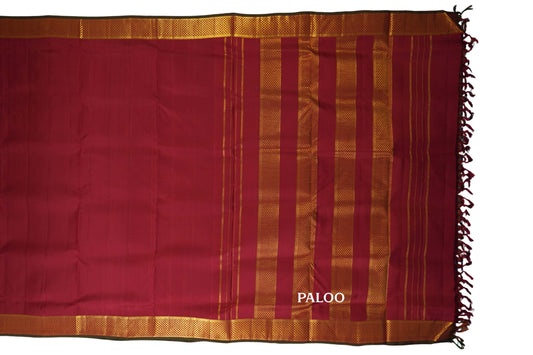 ten yards madisar silk saree paloo