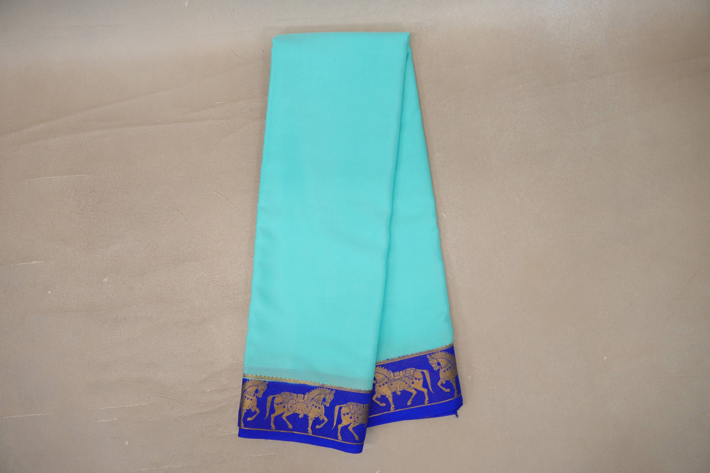 Light sky blue Mysore Silk Saree by Shreenivas Silks PSSR019948
