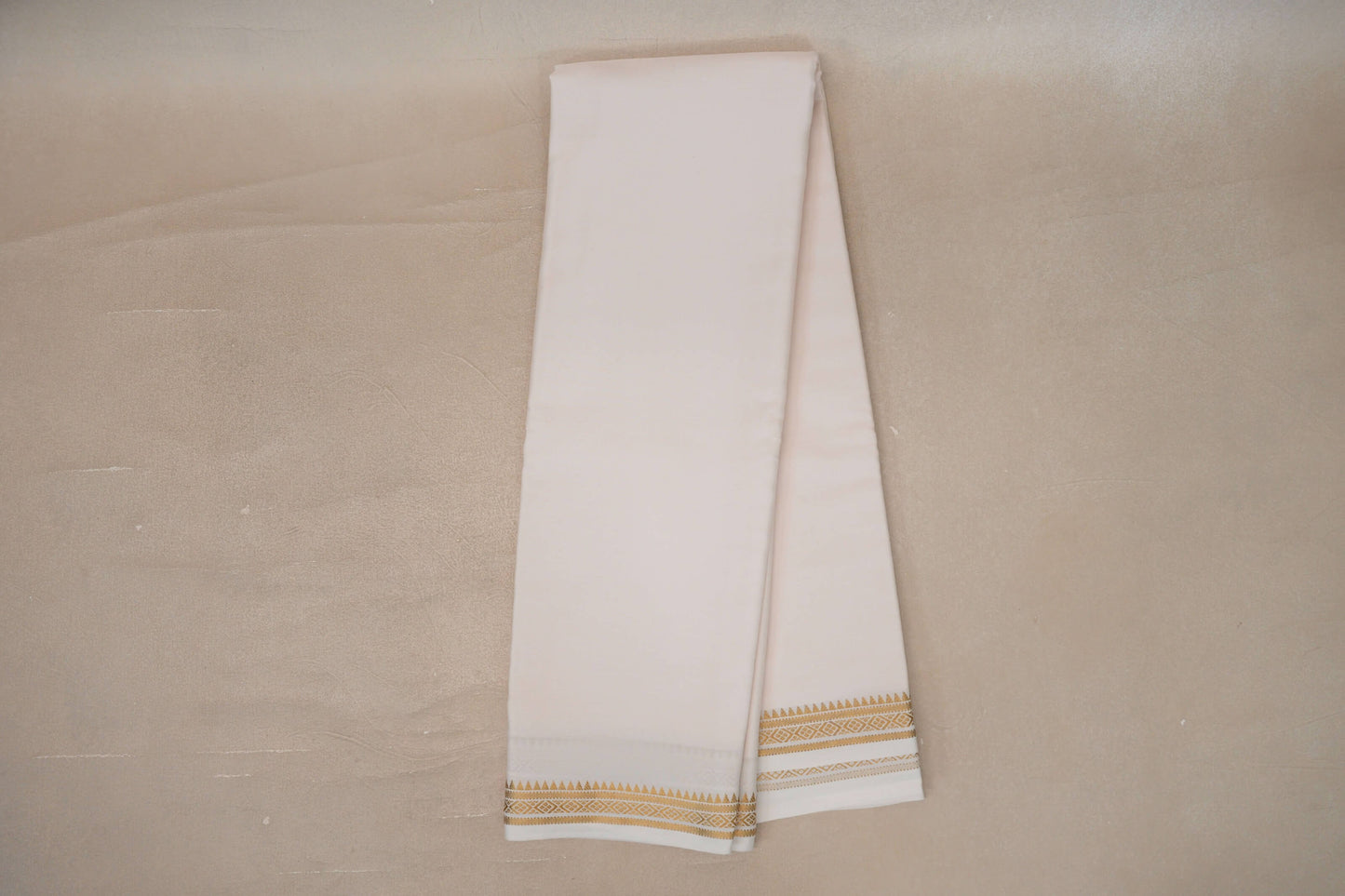 Cream Mysore Silk Saree by Shreenivas Silks PSSR019952